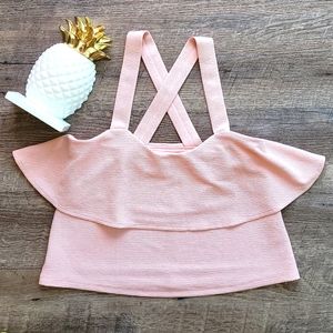 NWT! Madewell Texture & Thread Tiered Tank Top